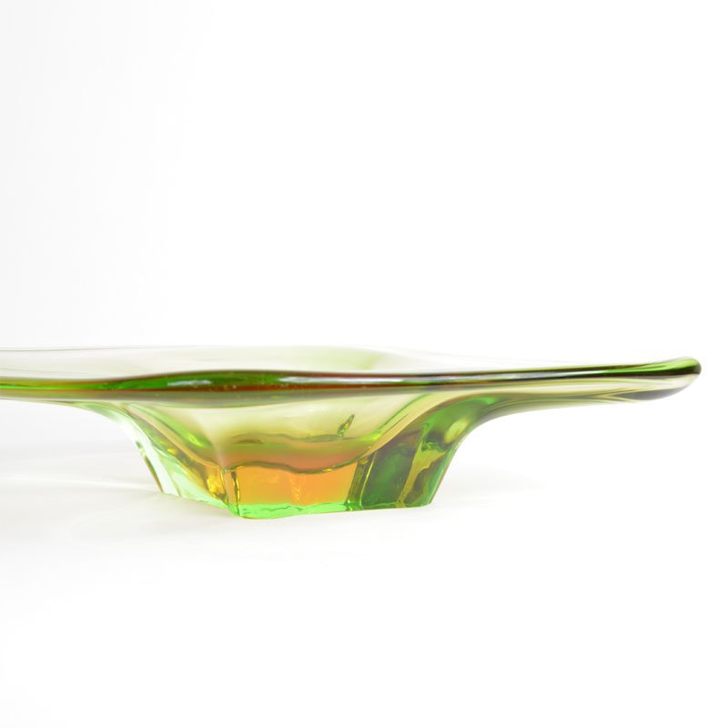 Glass candy bowl