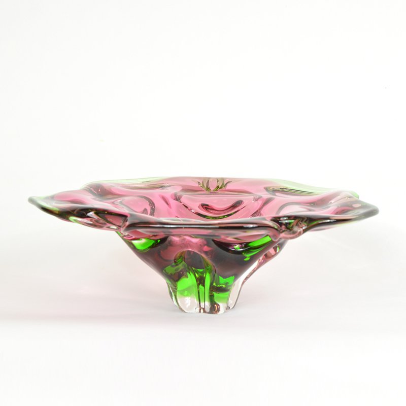 Blown glass bowl