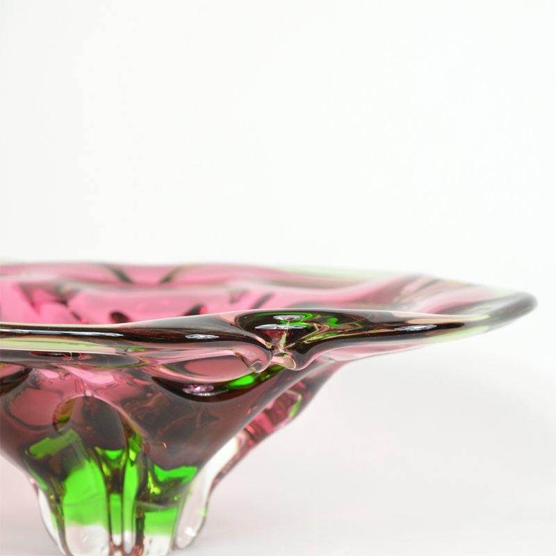 Blown glass bowl