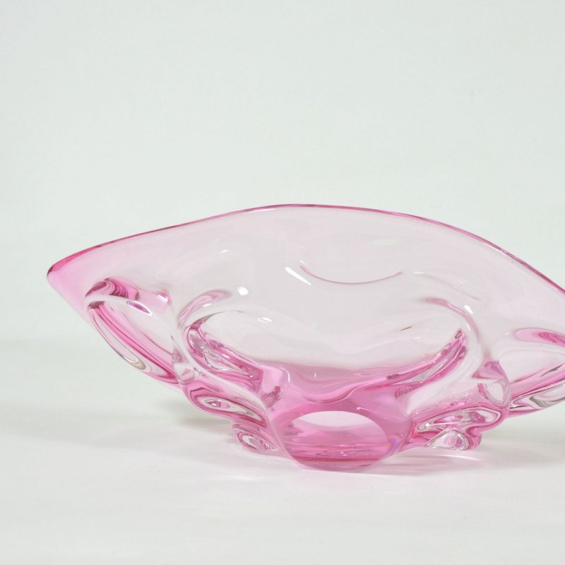 Free blown glass bowl