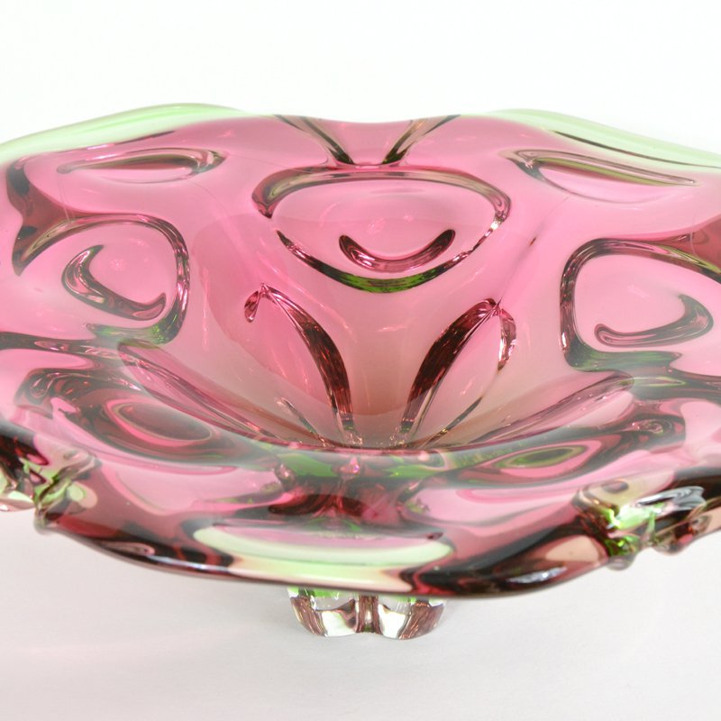 Blown glass bowl
