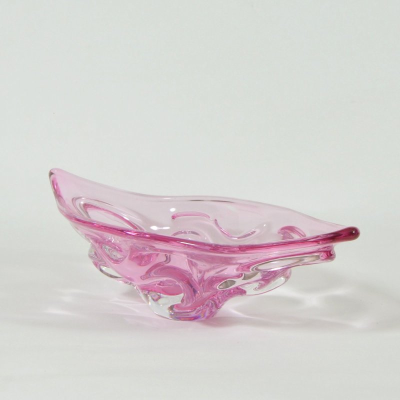 Free blown glass bowl