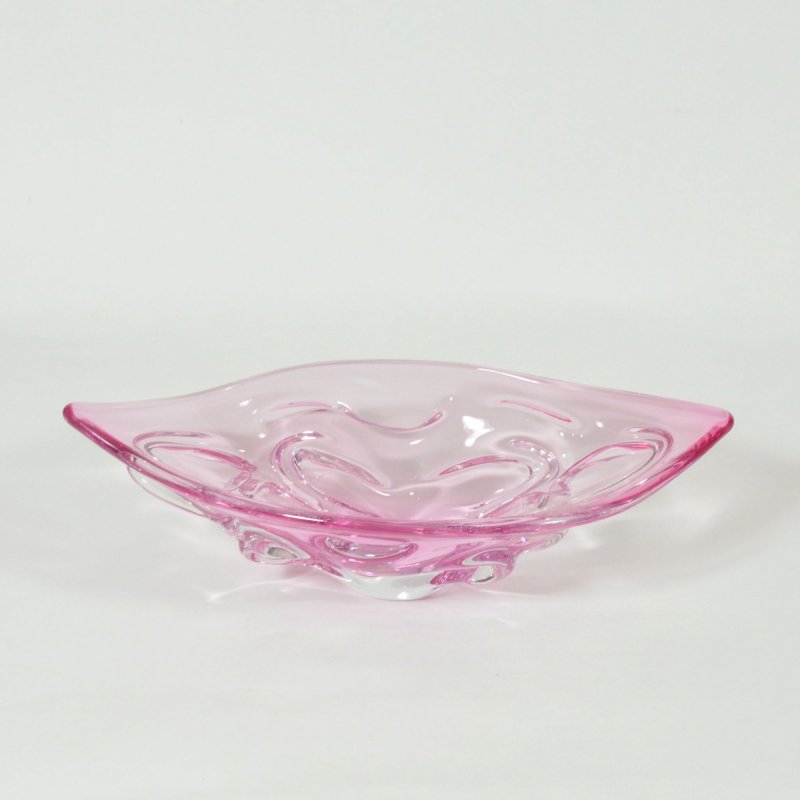 Free blown glass bowl