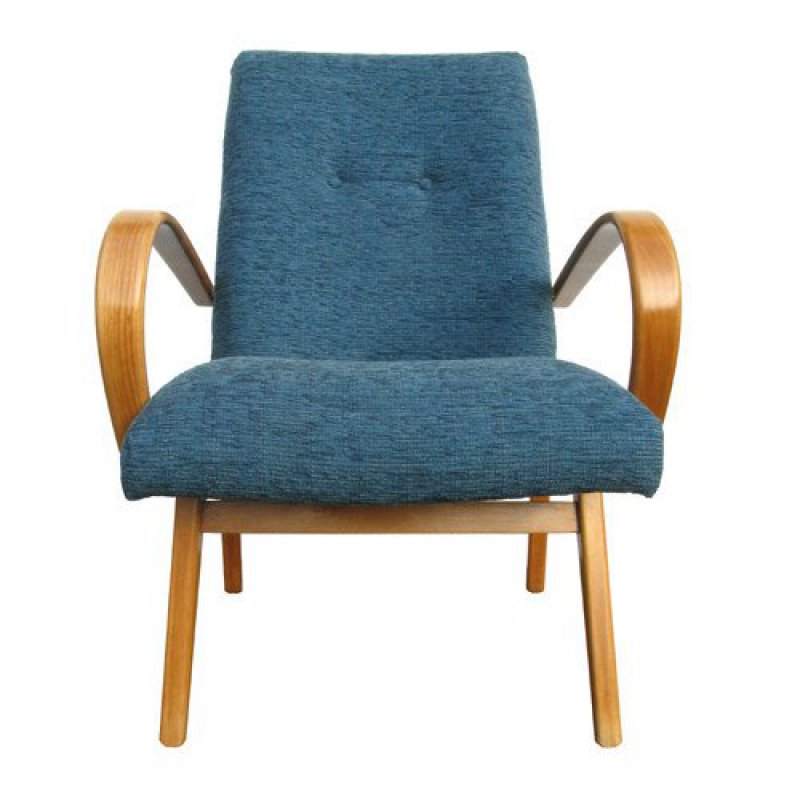 Blue armchair