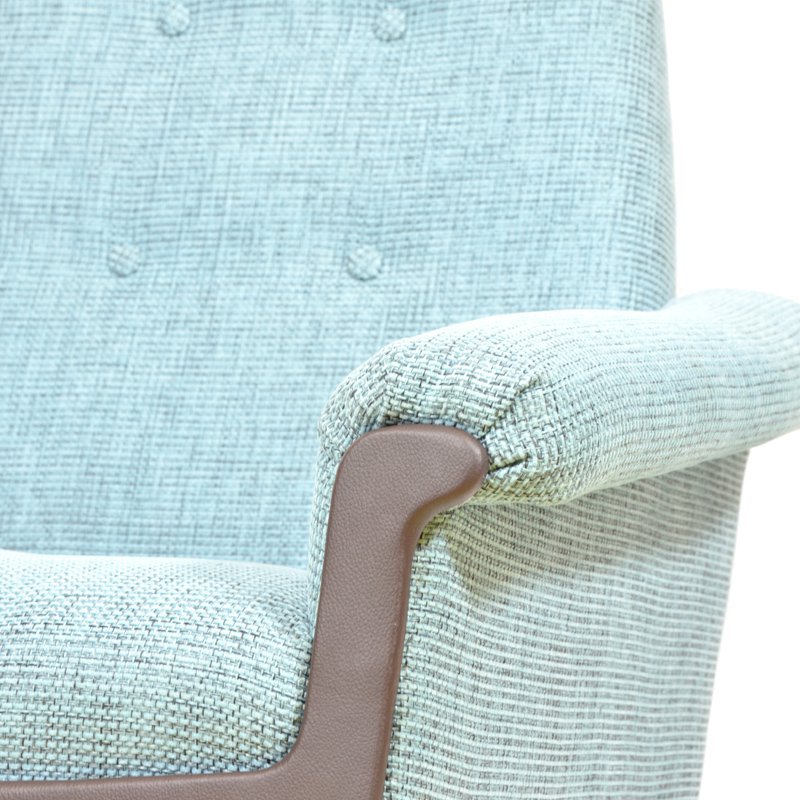 Blue armchair