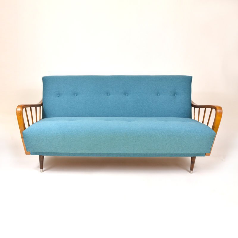 Blue sofa