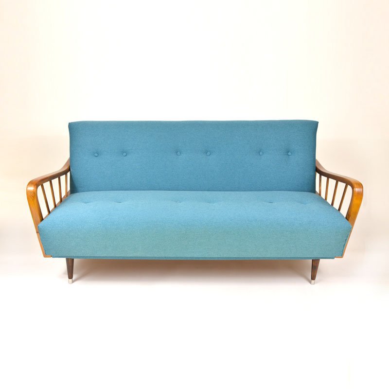 Blue sofa