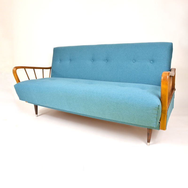 Blue sofa