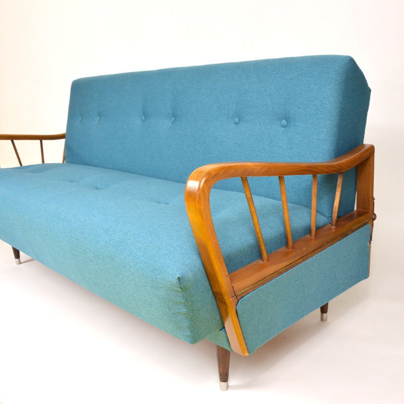 Blue sofa