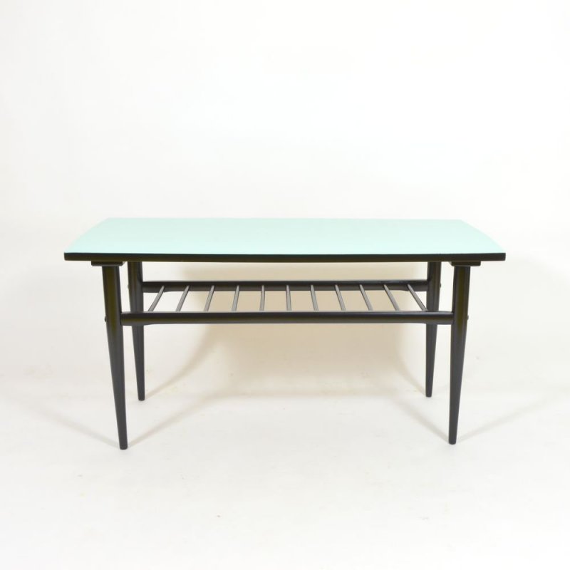 Blue coffee table