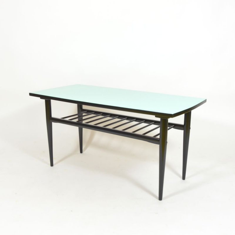 Blue coffee table