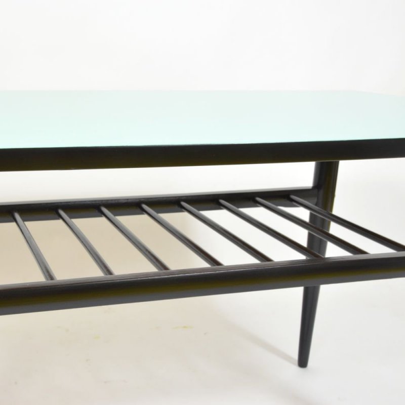 Blue coffee table