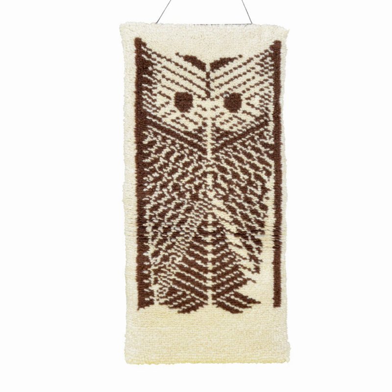 Hand made Owl rug