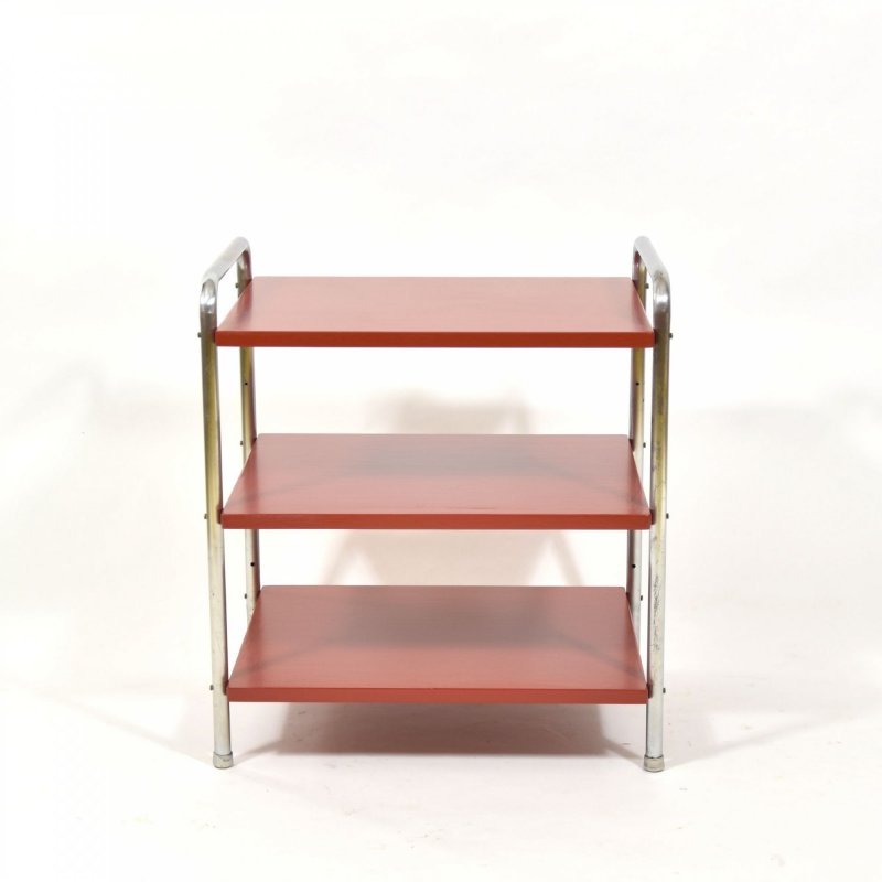 Side table with shelves
