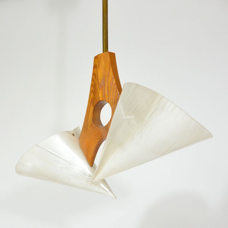 Nacre ceiling light