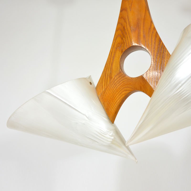 Nacre ceiling light