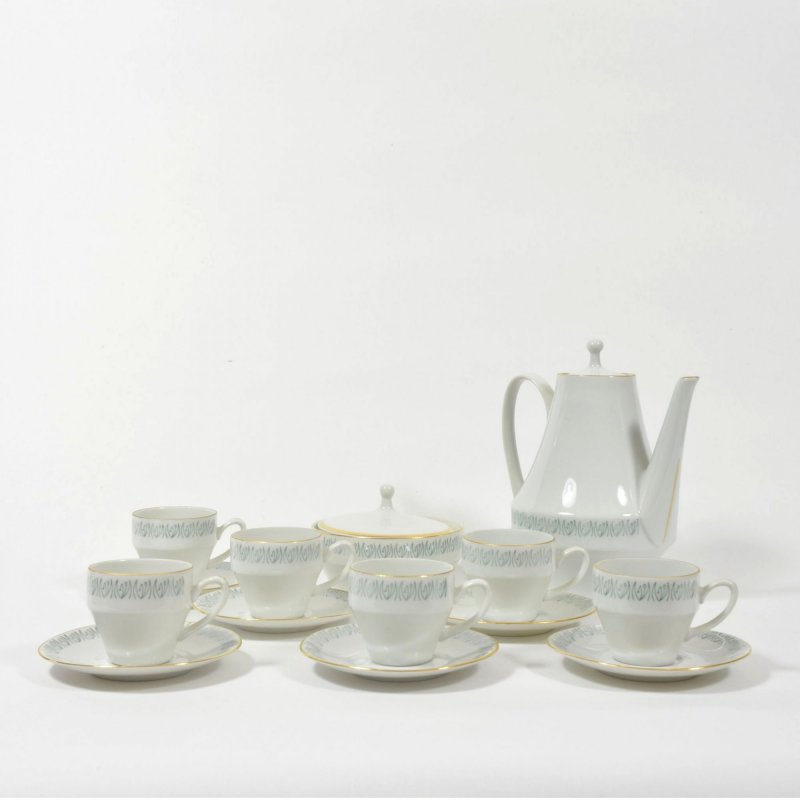 Porcelaine coffee set