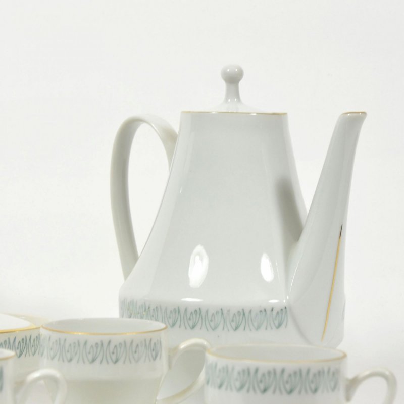 Porcelaine coffee set