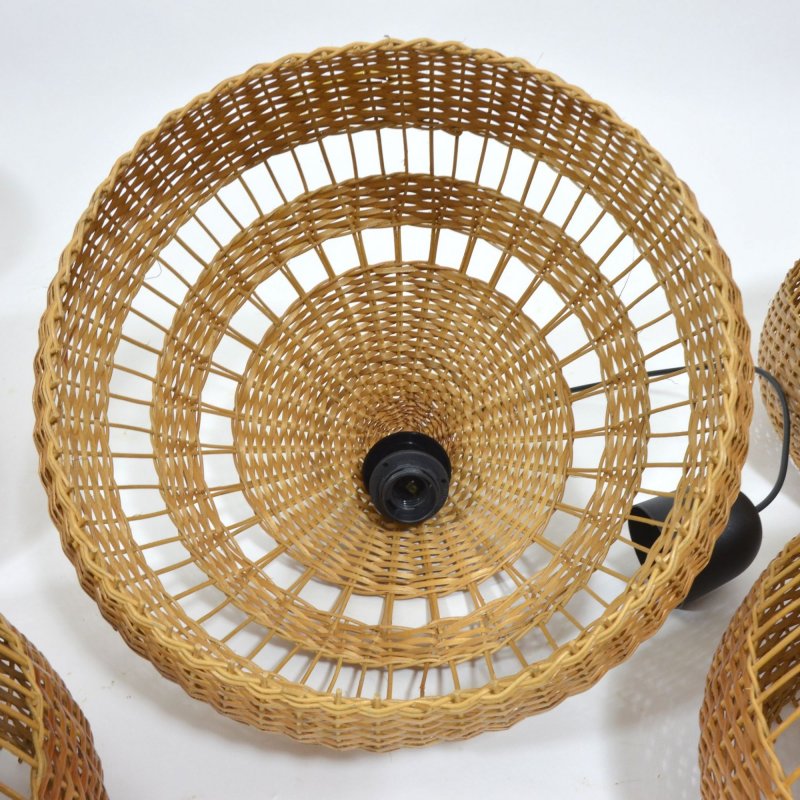 Rattan pendants 