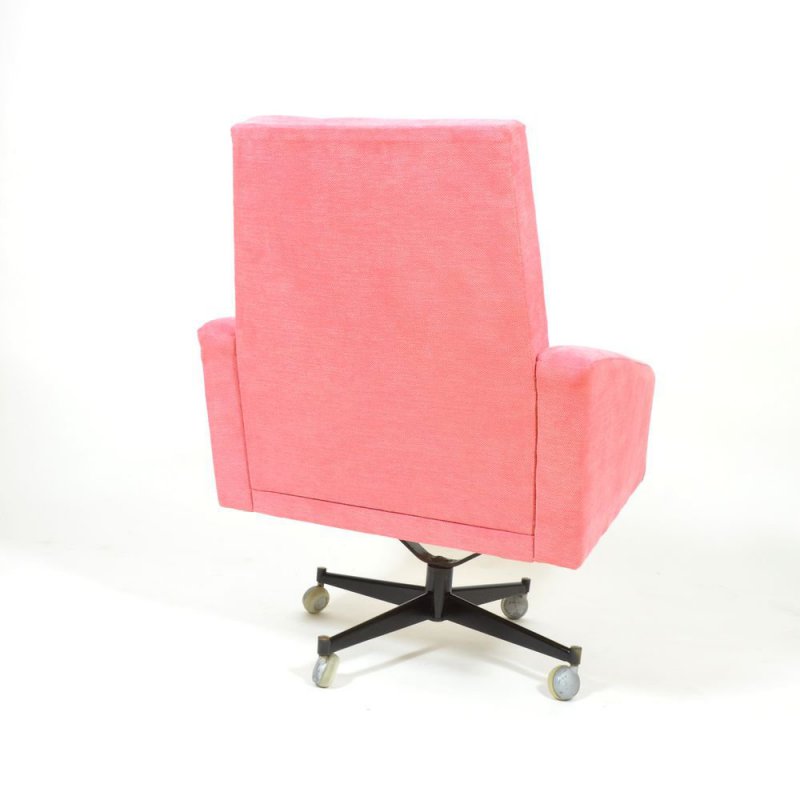 Pink armchair