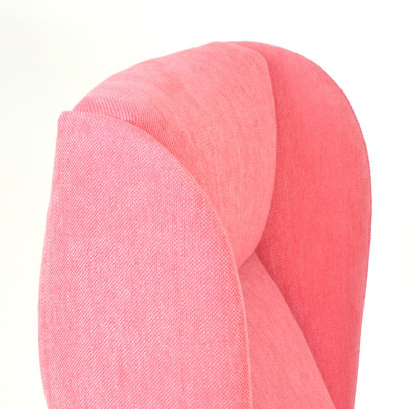 Pink armchair