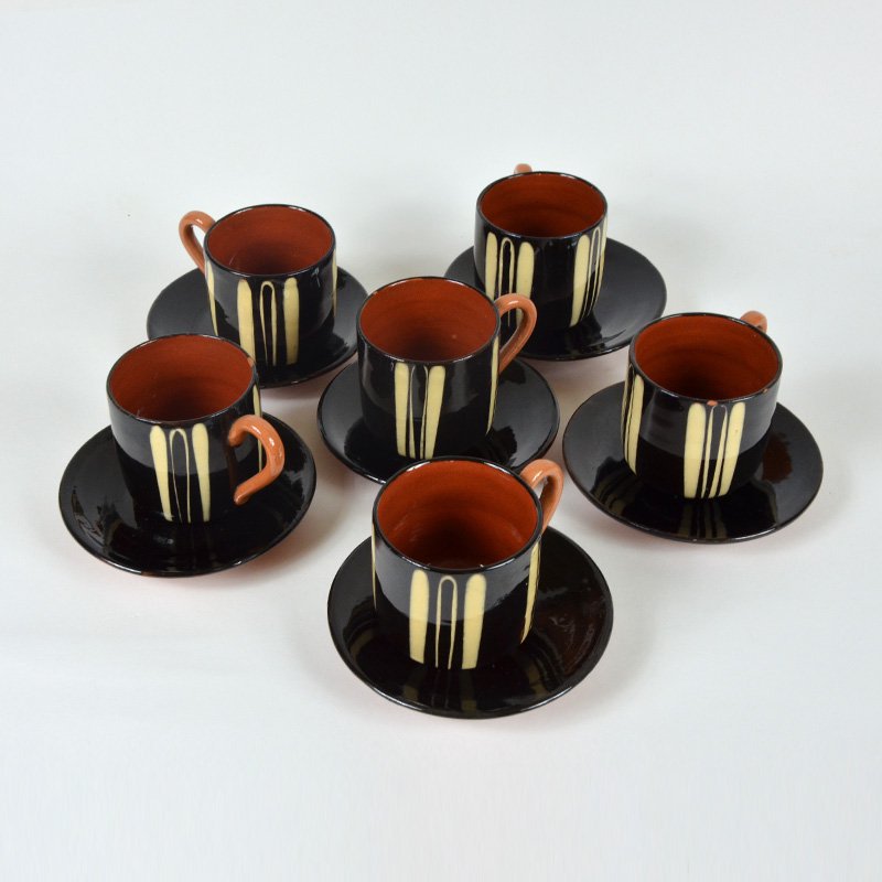 Set of coffee cups