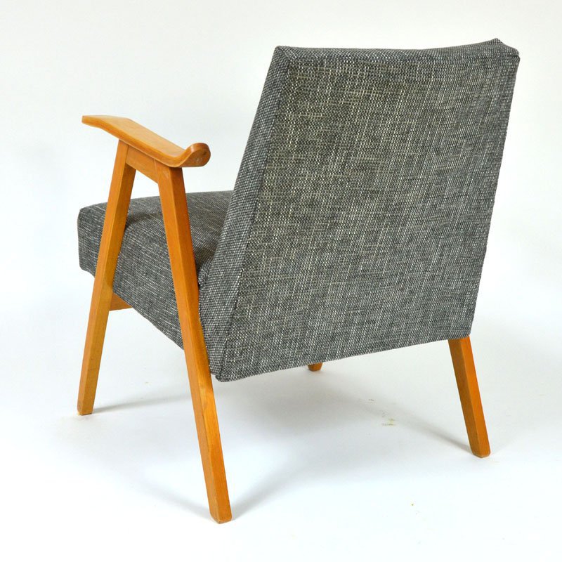 Grey armchair