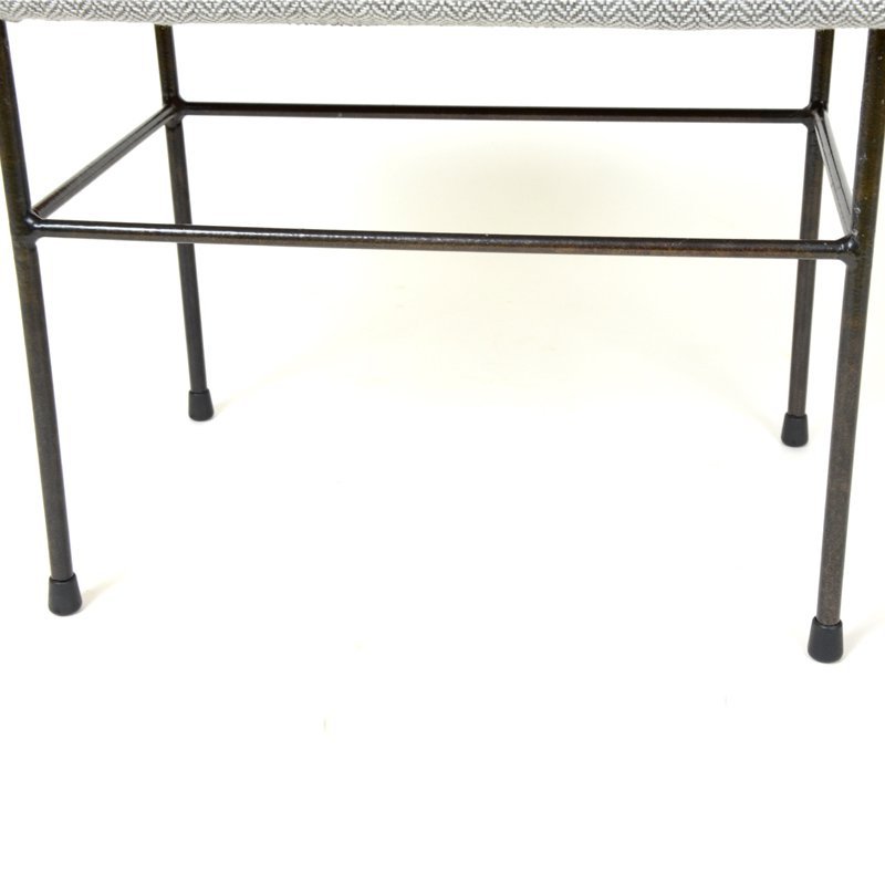 Grey tabouret