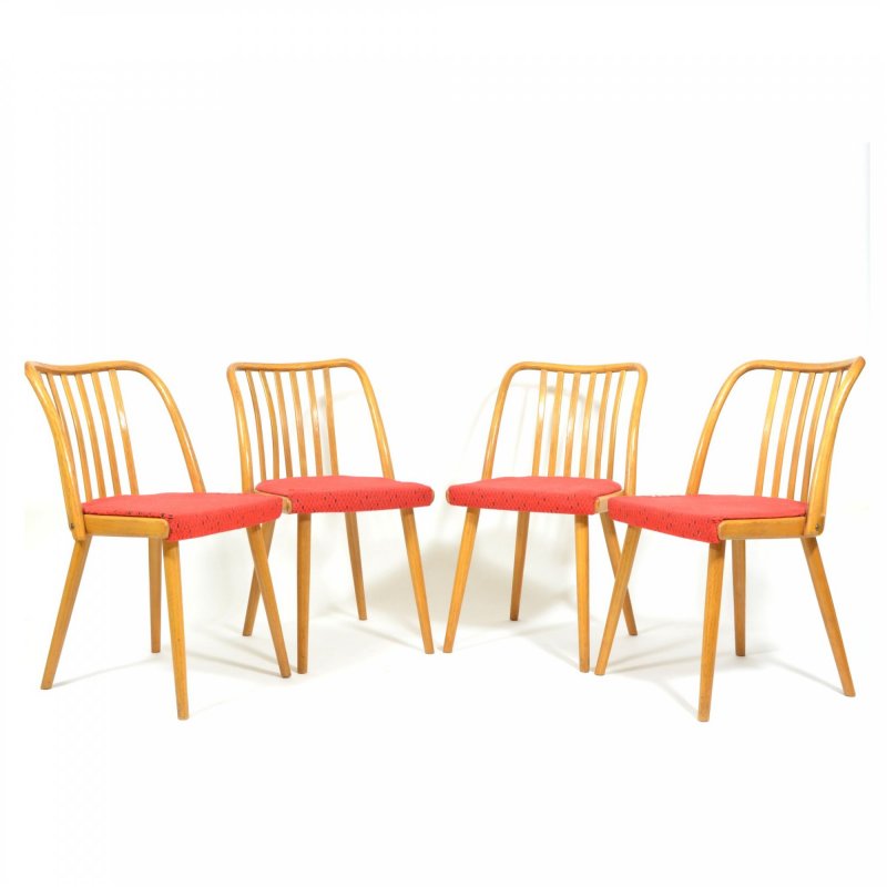 Set bukových židlí od Ant.Šumana