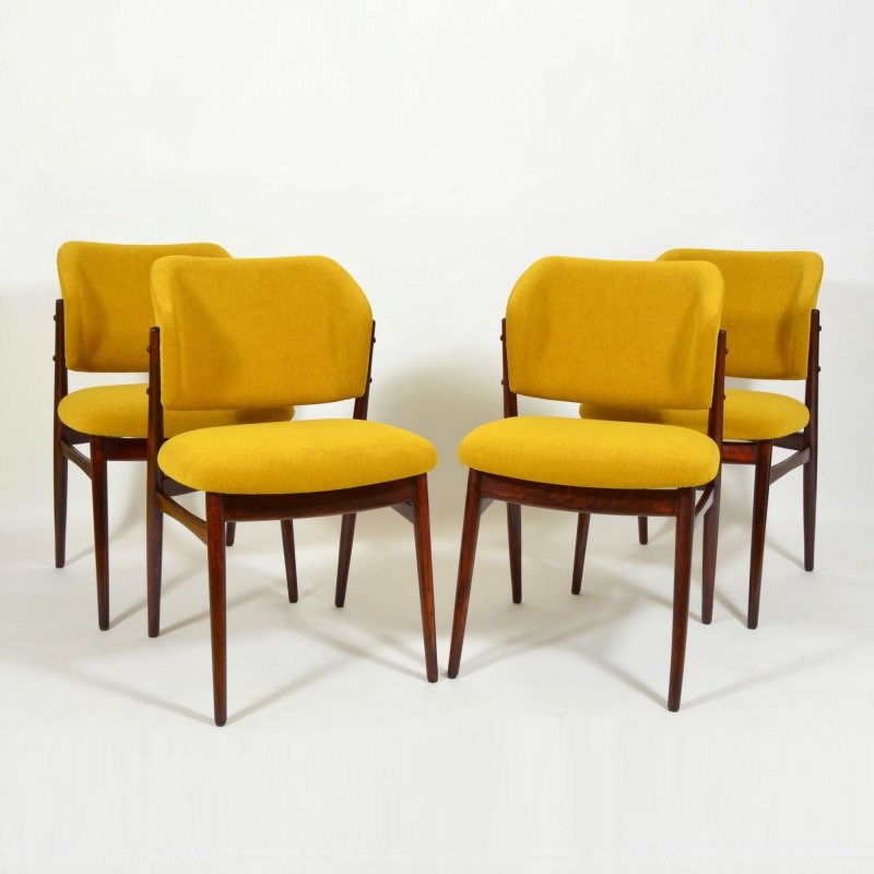 Set of four vintage chairs