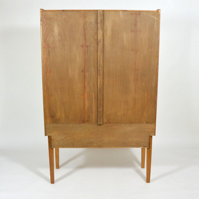 Oak veneered cabinet