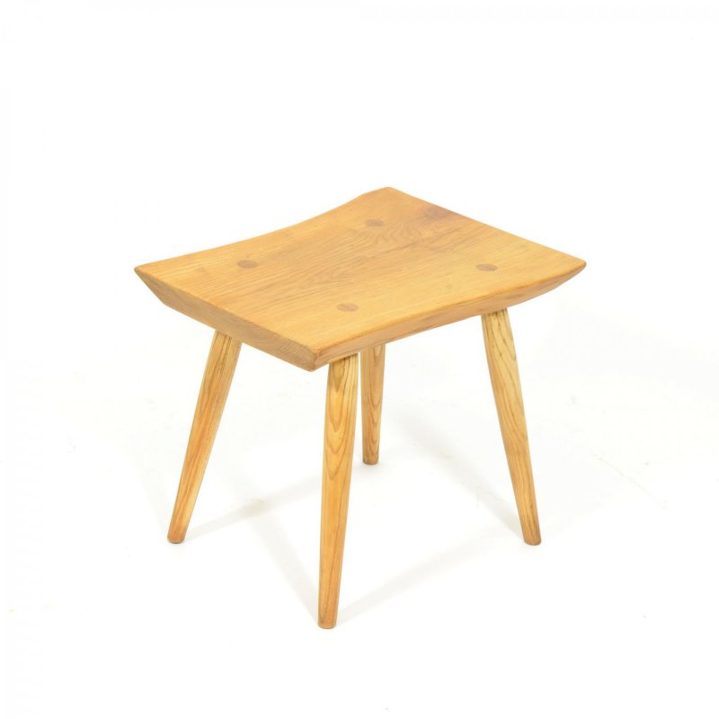 Ash wood stool