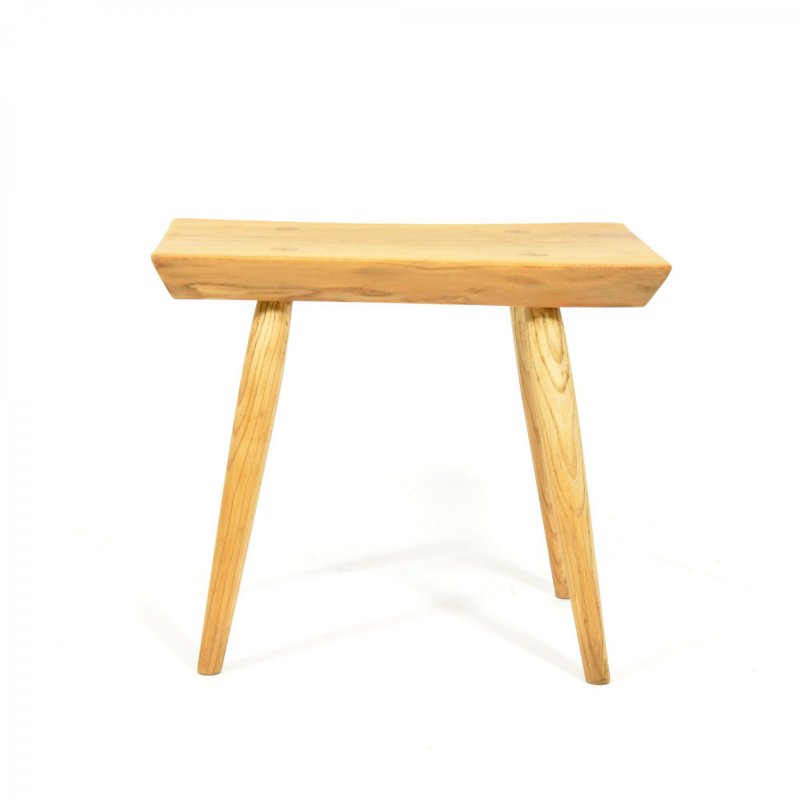 Ash wood stool