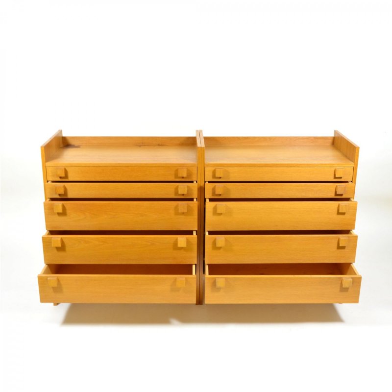 Set of two chest of drawers by Krásná Jizba / ÚLUV