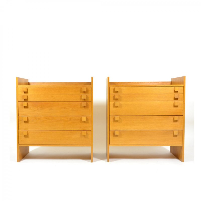 Set of two chest of drawers by Krásná Jizba / ÚLUV