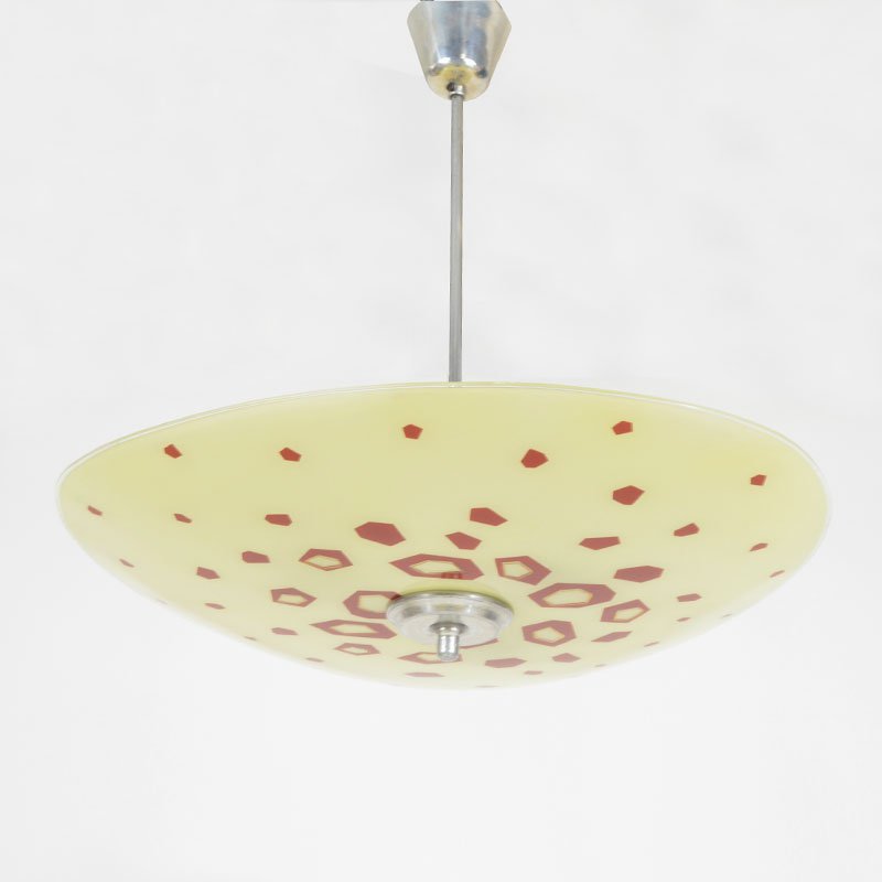 Ceiling light with prints
