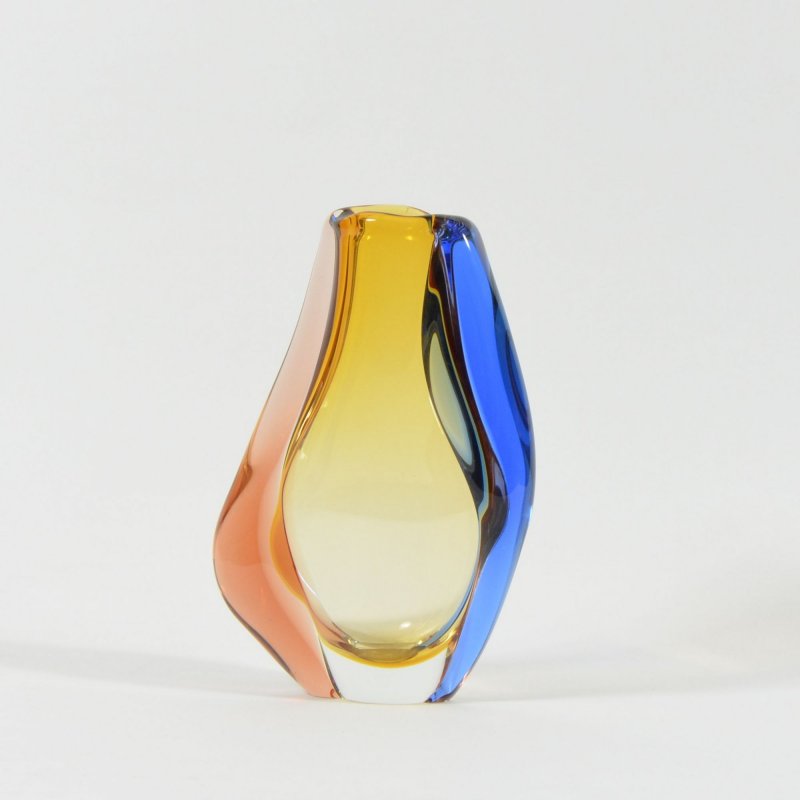 Three-colour vase