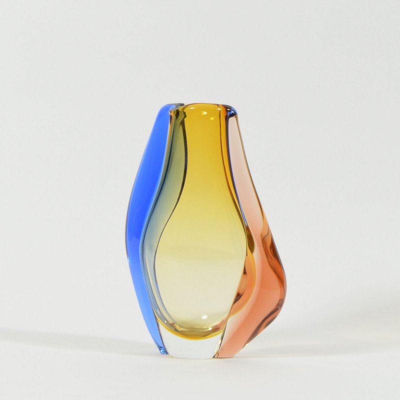 Three-colour vase