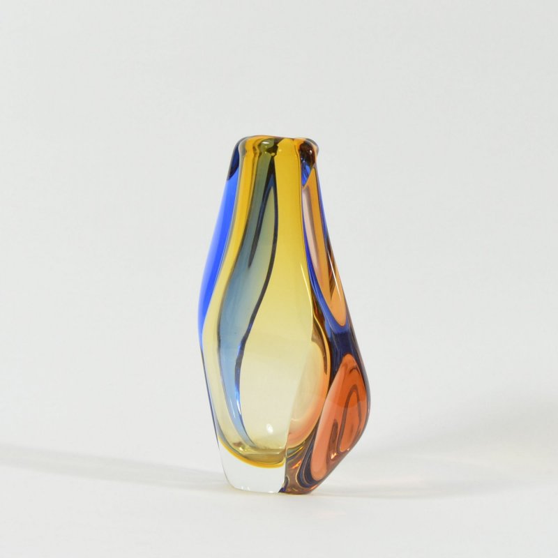 Three-colour vase