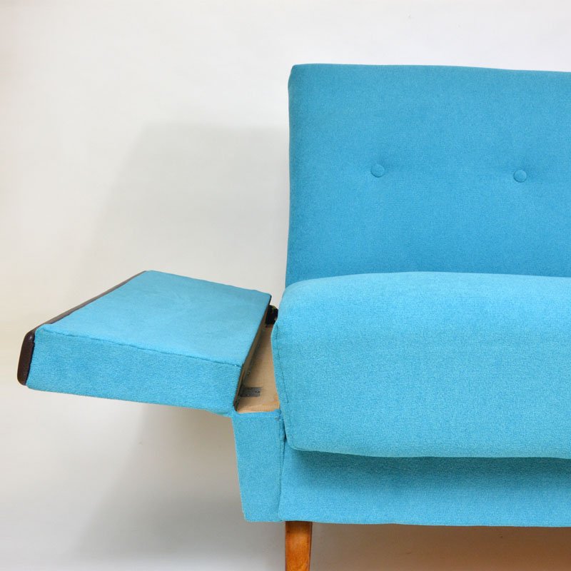 Turquoise sofa