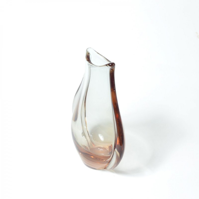 Blown glass vase