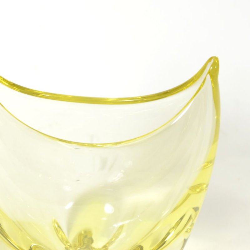 Free-blown glass vase