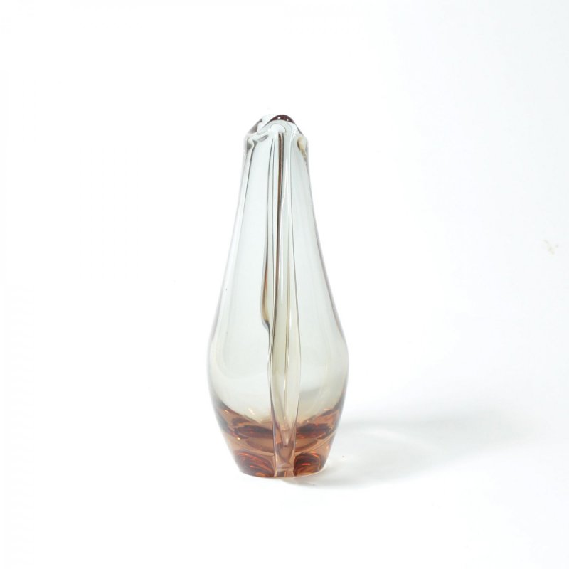 Blown glass vase