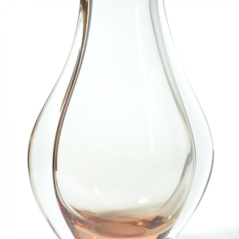 Blown glass vase