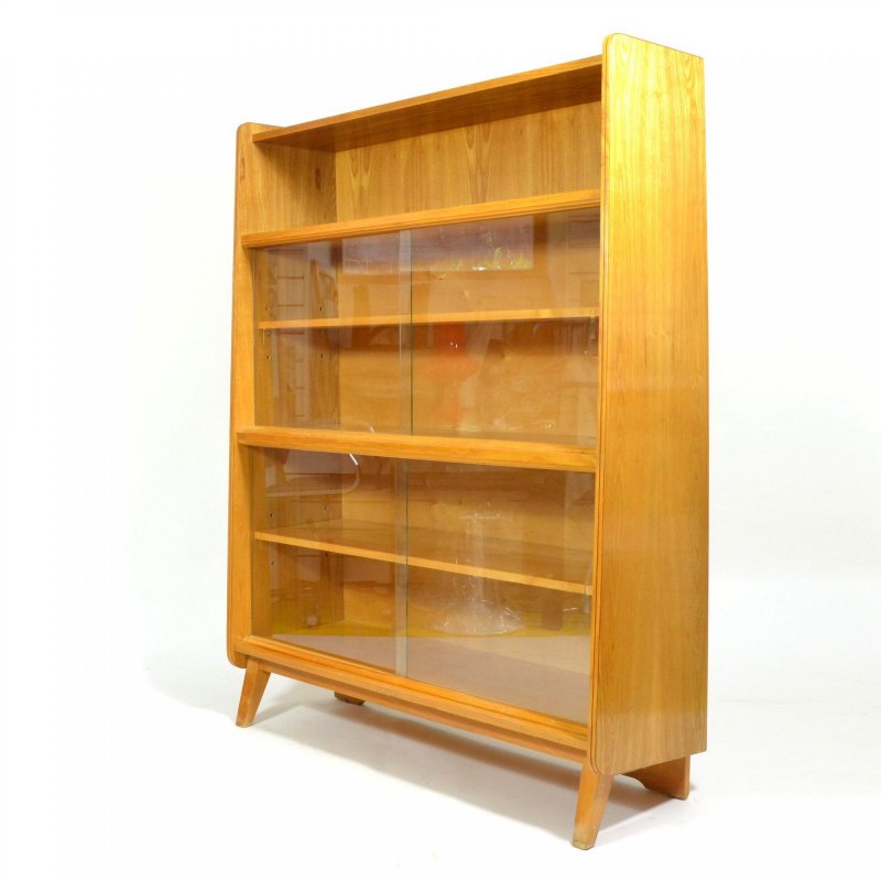 Veneered bookcase by Tatra Nábytek