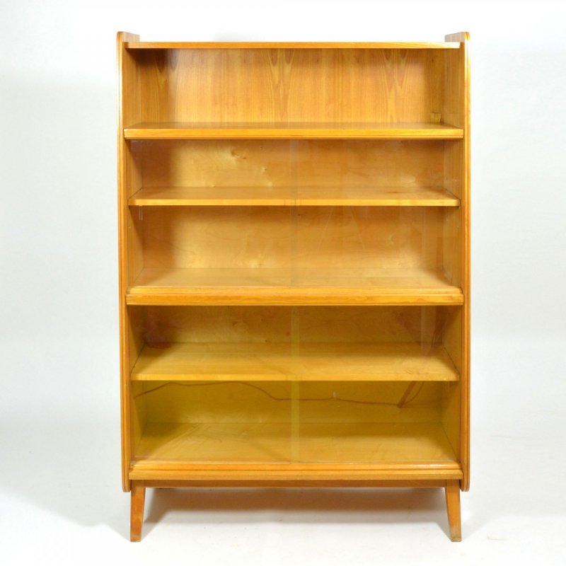 Veneered bookcase by Tatra Nábytek