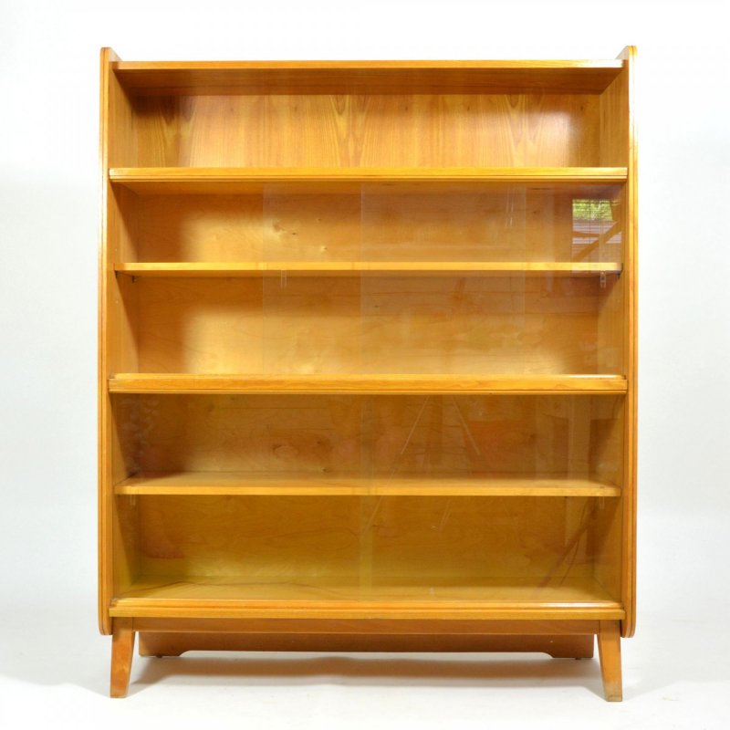 Veneered bookcase by Tatra Nábytek