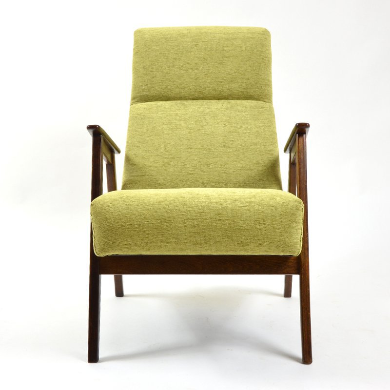 Green armchair