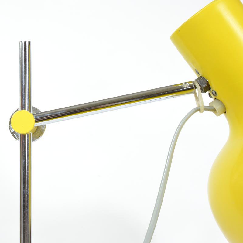 Yellow table lamp