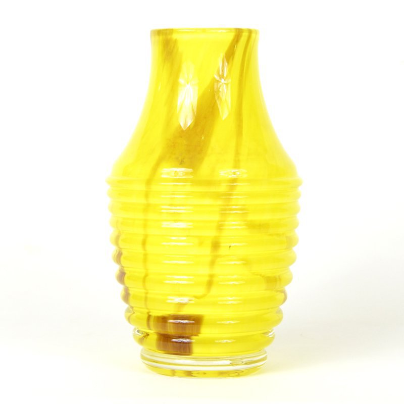 Yellow vase